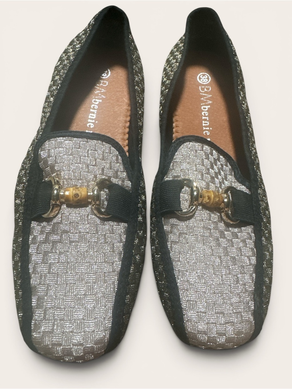 New Bernie Mev. Metallic & Soft Mauve W SZ EU 38 Loafers